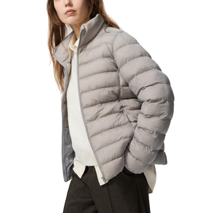 Uniqlo Women's Pufftech Jacket 04 Gray