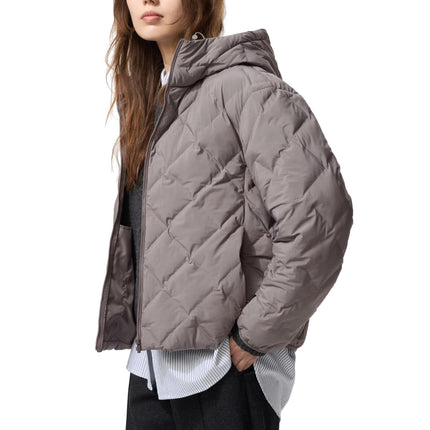 Uniqlo Women's Pufftech Parka 06 Gray