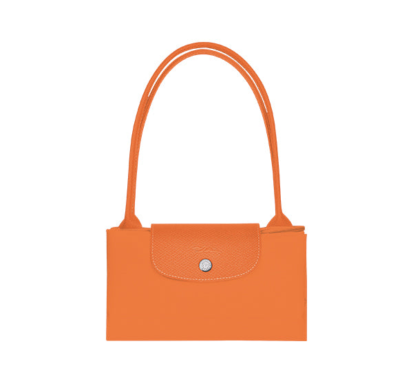 Longchamp Women's Le Pliage Green M Tote Bag Orange