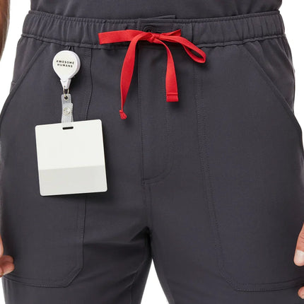 FIGS Men's Cairo Cargo Scrub Pants Charcoal