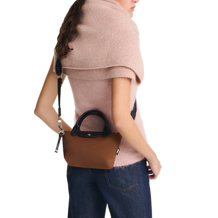 Longchamp Women's Le Pliage Energy XS Handbag Chocolate
