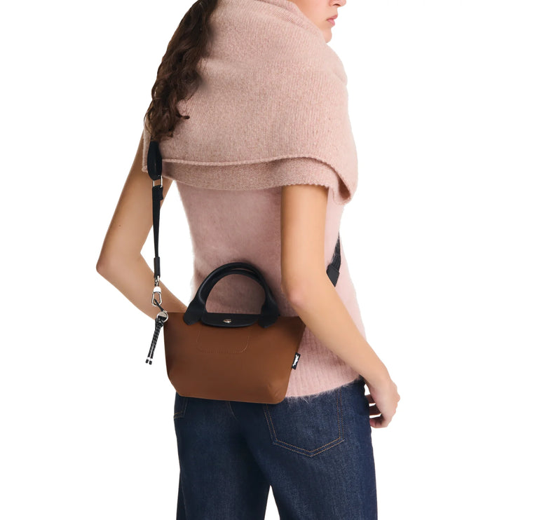 Longchamp Women's Le Pliage Energy XS Handbag Chocolate