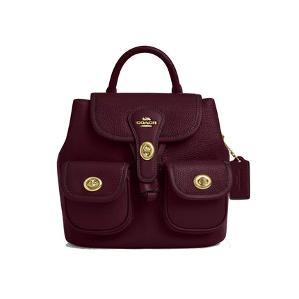 Coach Women's Hadley Backpack Dark Wine