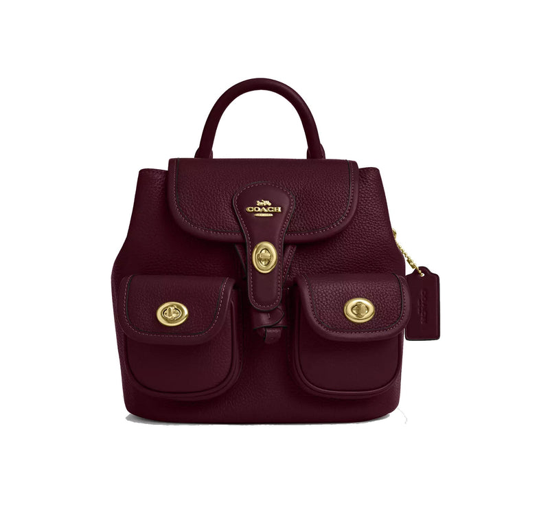 Coach Women's Hadley Backpack Dark Wine