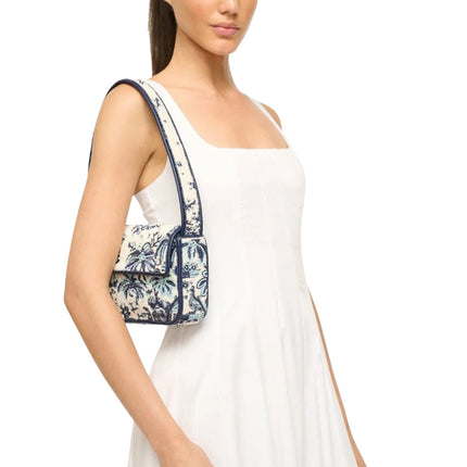 STAUD Women's Tommy Beaded Bag Toile De Pup