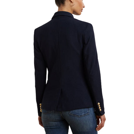 Polo Ralph Lauren Women's Bullion Jacquard Blazer Lauren Navy