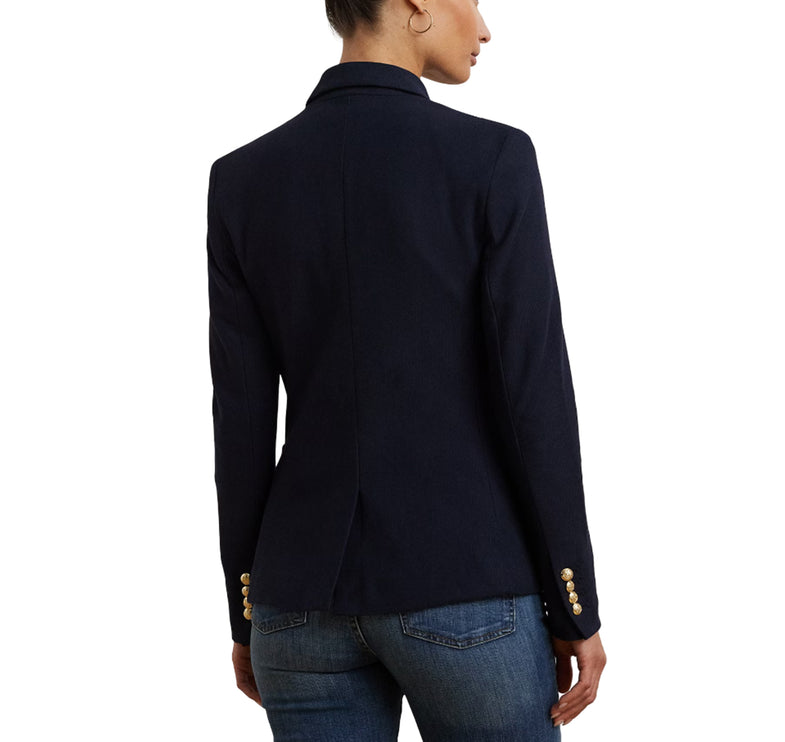 Polo Ralph Lauren Women's Bullion Jacquard Blazer Lauren Navy