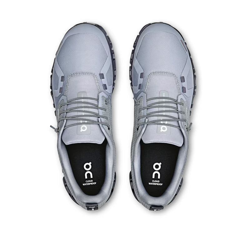 ON Men's Cloud 6 Waterproof Alloy/Wolf - İndirim