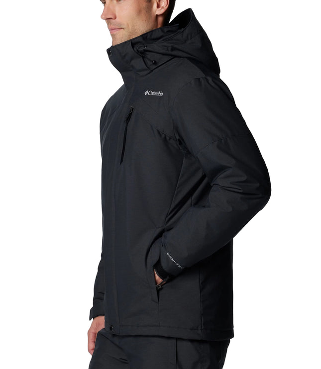 Columbia Men's Last Tracks II Jacket Black Melange