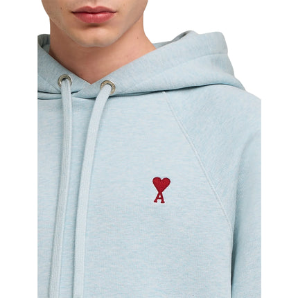 AMI Alexandre Mattiussi Unisex Ami de Coeur Hoodie Light Blue