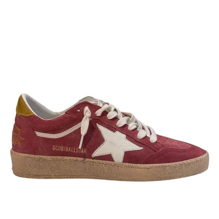 Golden Goose Women's Ball Star Sneakers Red