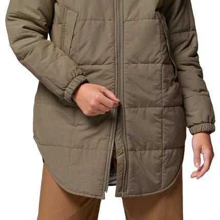 Columbia Women's Chatfield Hill II Novelty Jacket Stone Green/Chalk Omblur Tonal