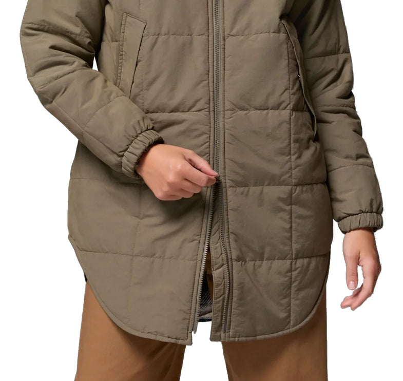 Columbia Women's Chatfield Hill II Novelty Jacket Stone Green/Chalk Omblur Tonal