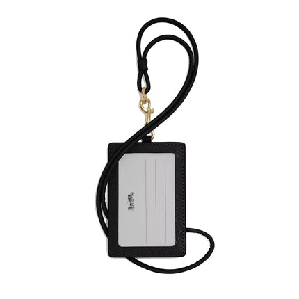 Coach Women's Id Lanyard Gold/Black
