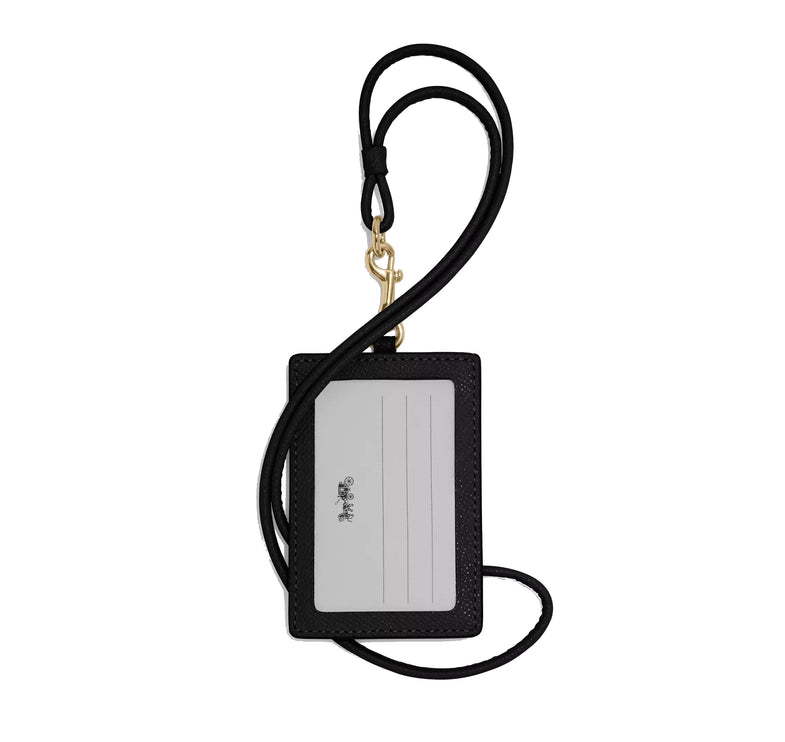 Coach Women's Id Lanyard Gold/Black