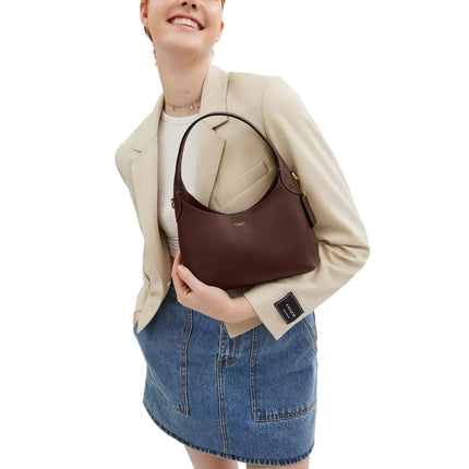 Coach Women's Brooklyn Shoulder Bag 23 Brass/Maple