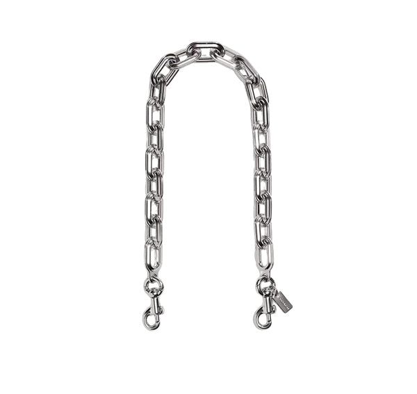 Coach Women's Link Chain Strap Silver