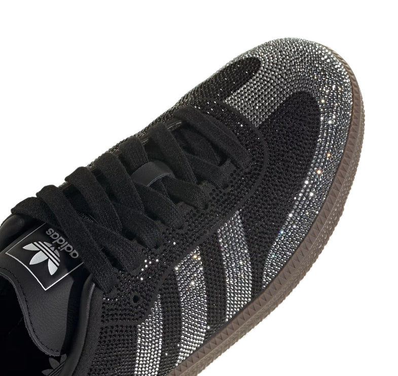 Adidas Samba OG Crystal Shoes Crystal Core Black/Cloud White IH9052