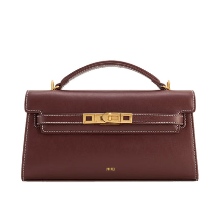 JW PEI Women's Noor Top Handle Bag Reddish Brown
