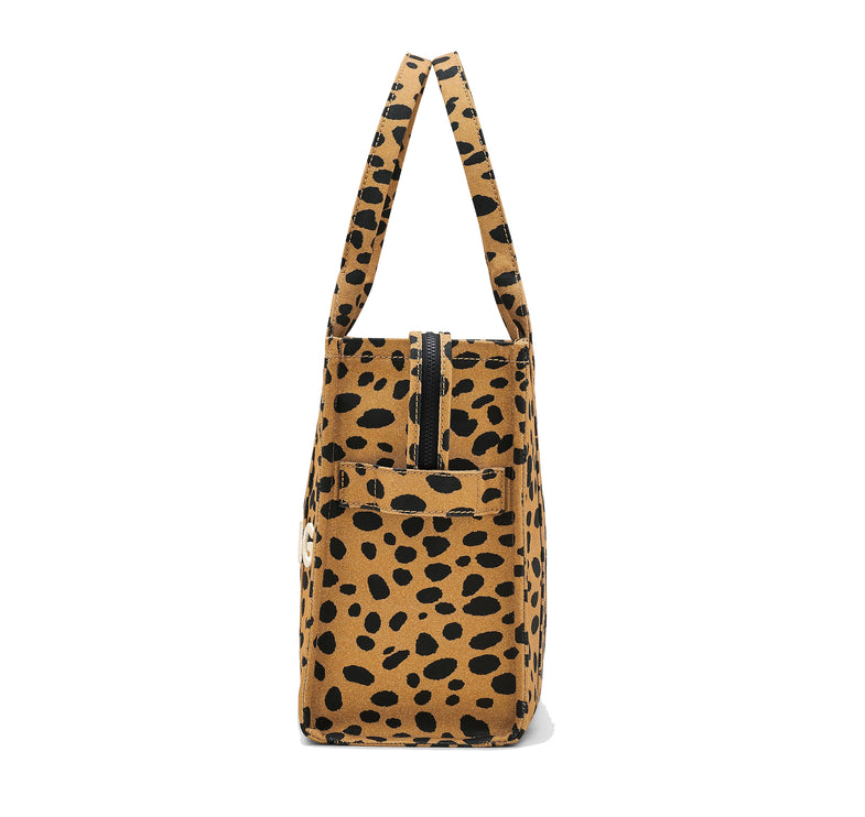 Marc Jacobs Women's The Cheetah Canvas Large Tote Bag Animal Print