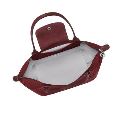 Longchamp Women's Le Pliage Green M Tote Bag Pomegranate