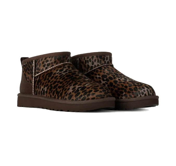 UGG Women's Classic Ultra Mini Caspian Boots Burnt Cedar