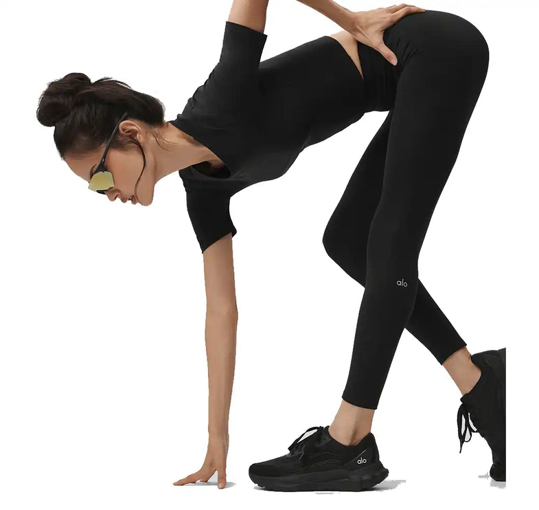 alo Women's Softsculpt High-Waist 7/8 Legging Black