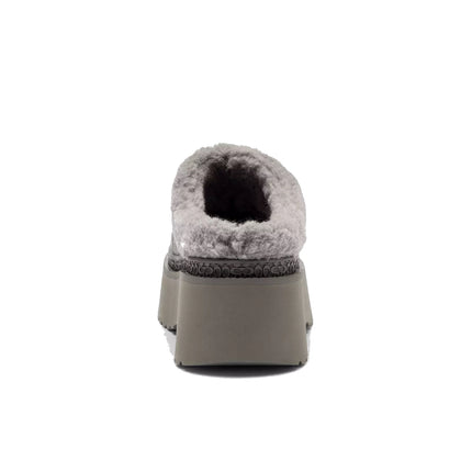 Coach Women's Cecelia Clog In Signature Suede Charcoal