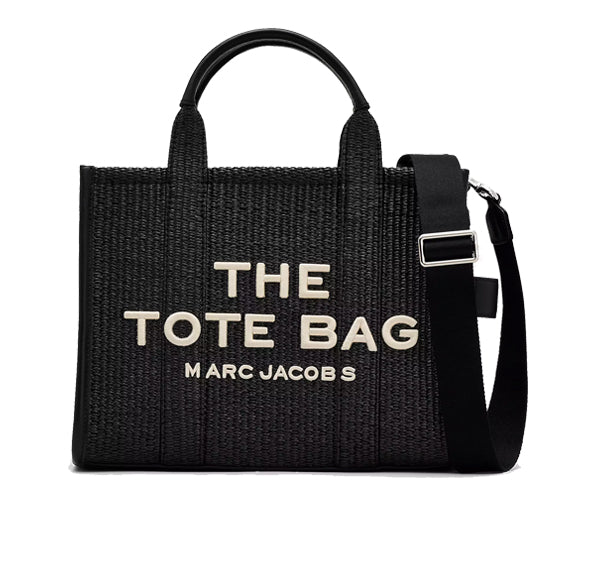 Marc Jacobs Women's The Woven Medium Tote Bag Black