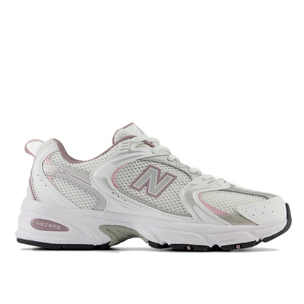 New Balance 530 White with Silver Metalic and Ice Wine MR530SGC