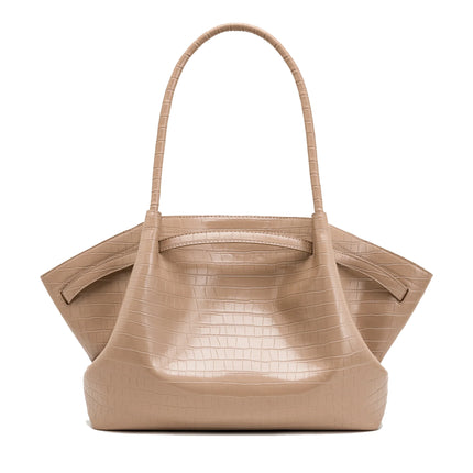 JW PEI Women's Hana Large Tote Bag - Elephant Grey Croc