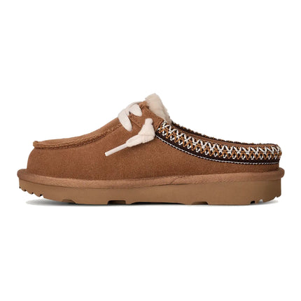 UGG Big Kids' Tasman Mule Chestnut