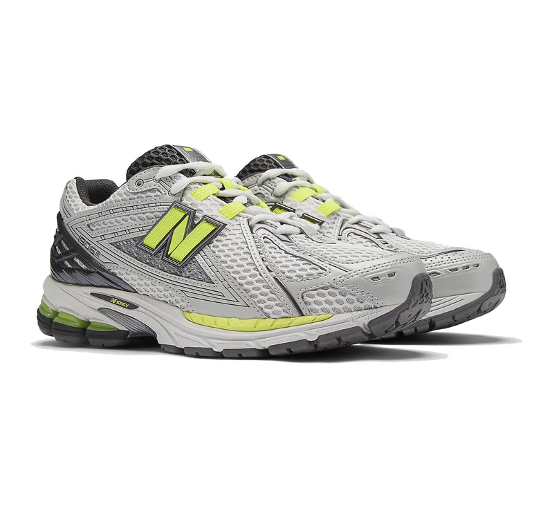 New Balance 1906R Light Silver Metallic with Alkaline Green U190652H