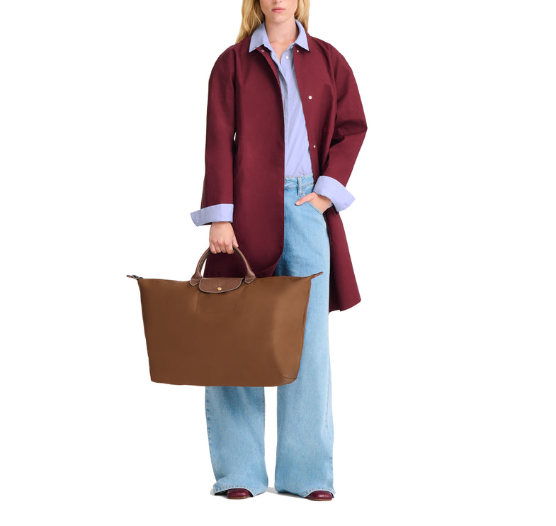 Longchamp Women's Le Pliage Original L Travel Bag Cognac