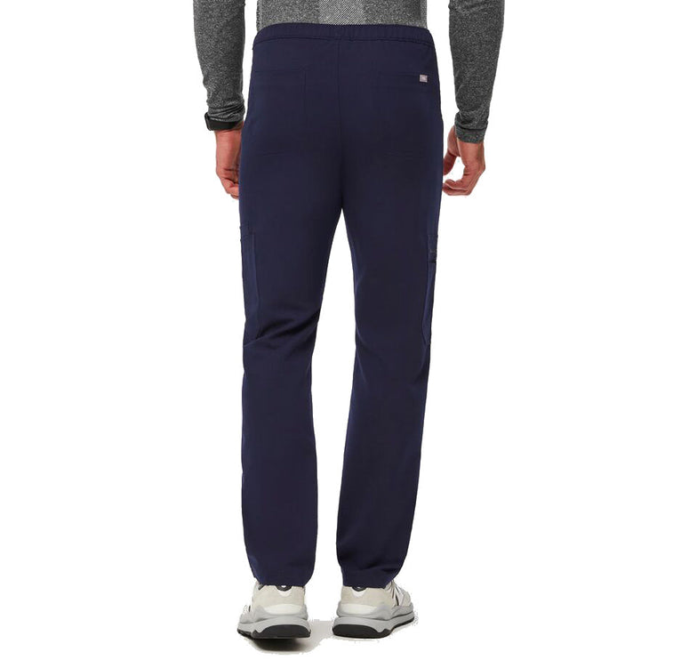 FIGS Men's Cairo Cargo Scrub Pants Navy