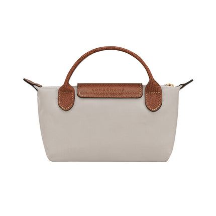 Longchamp Women's Le Pliage Original Pouch With Handle Pebble