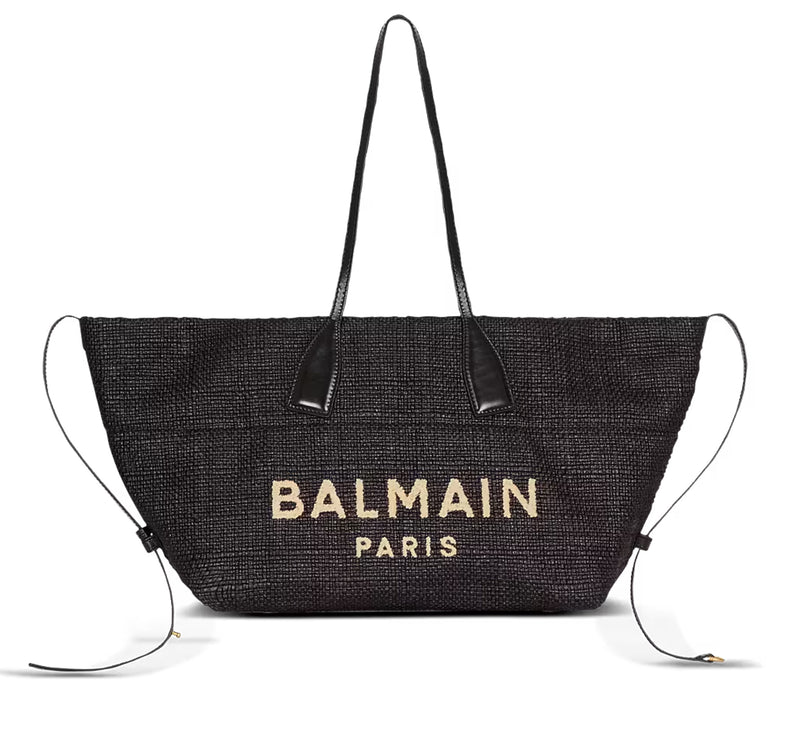 Balmain Women's Track Tote Bag Black