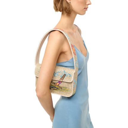 STAUD Women's Tommy Beaded Bag Divers