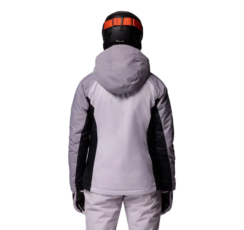 Columbia Women's Snowy Summit Insulated Jacket Lavender Pearl/Black/Shl Prpl Crss Dy