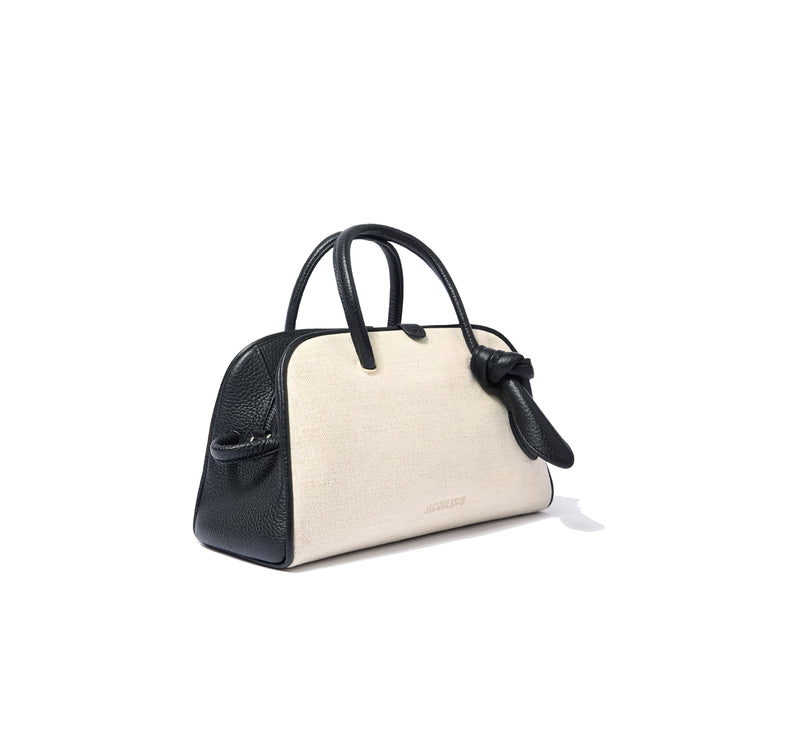 Jacquemus Women's The Small Turismo Light Greige/Black