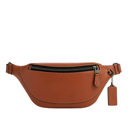 Coach Unisex Warren Mini Belt Bag Gunmetal/Tan