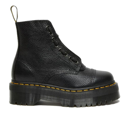 Dr. Martens Unisex Sinclair Millet Nappa Leather Platform Boots Black