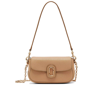 Marc Jacobs Women's The Pebble Clover Shoulder Bag Camel