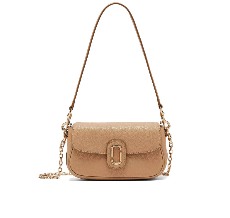 Marc Jacobs Women's The Pebble Clover Shoulder Bag Camel