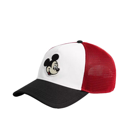 Coach Unisex Disney X Coach Trucker Hat With Mickey Mouse Chalk Multi