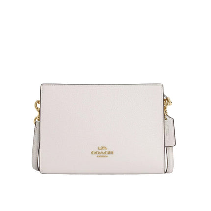 Coach Women's Slim Crossbody Bag Gold/Chalk