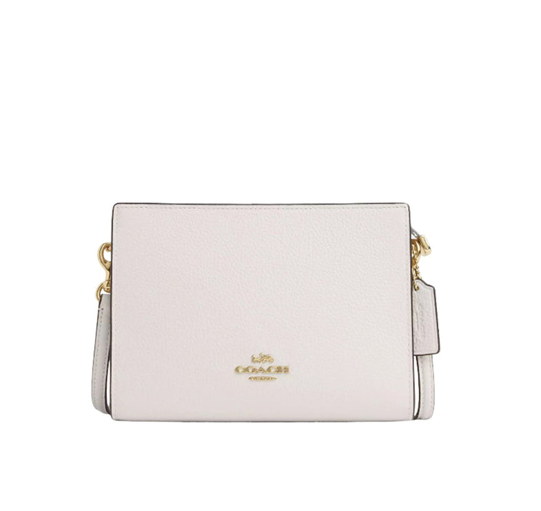 Coach Women's Slim Crossbody Bag Gold/Chalk