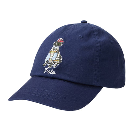 Polo Ralph Lauren Unisex Dog Embroidered Twill Ball Cap Newport Navy