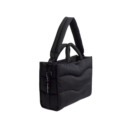 Coach Women's Coachtopia Loop Tote With Wavy Quilting Black