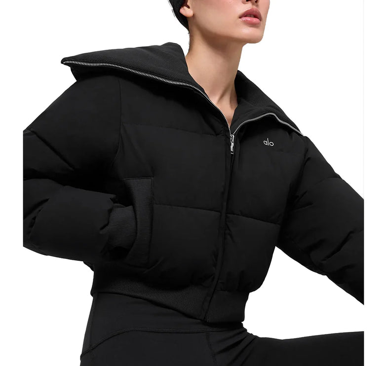alo Women's Captivate Puffer Black